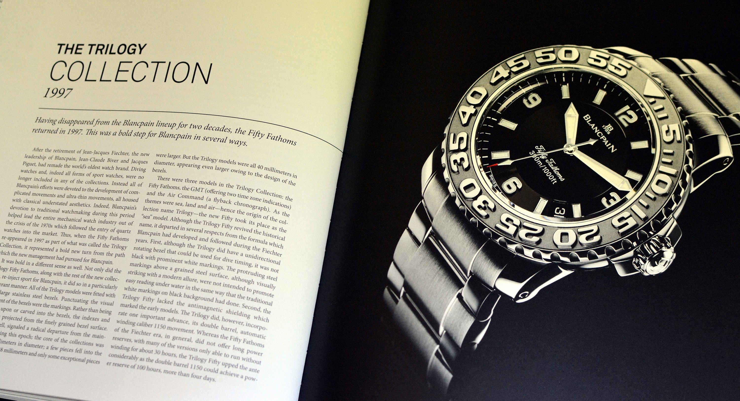 Blancpain fifty fathoms history best sale