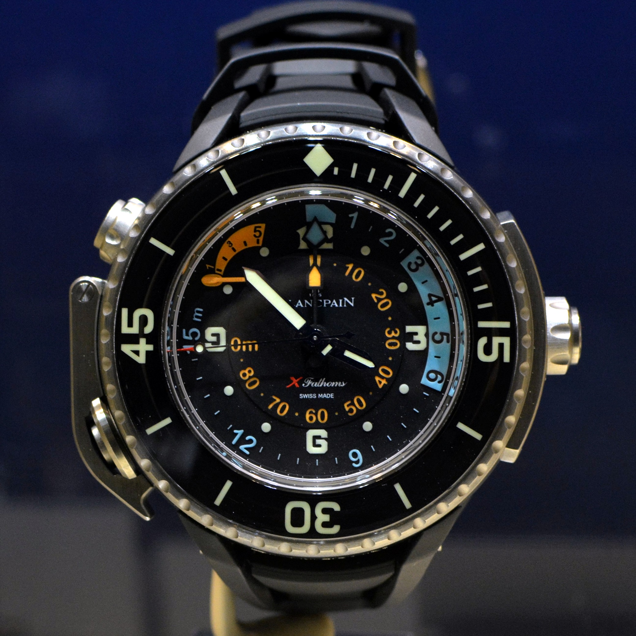 The Fifty Fathoms X Fathoms Dive watch