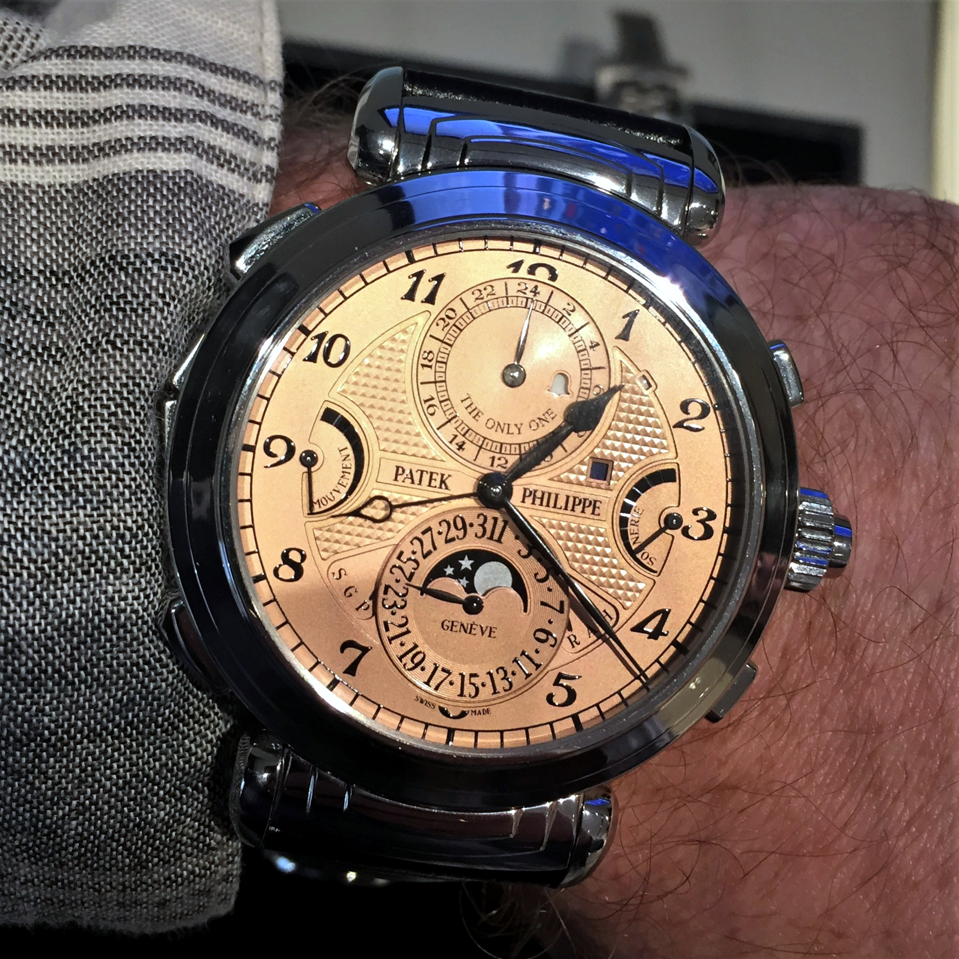 Patek Philippe Grandmaster Chime 6300A for OnlyWatch 2019 including 5 acoustic watch complications