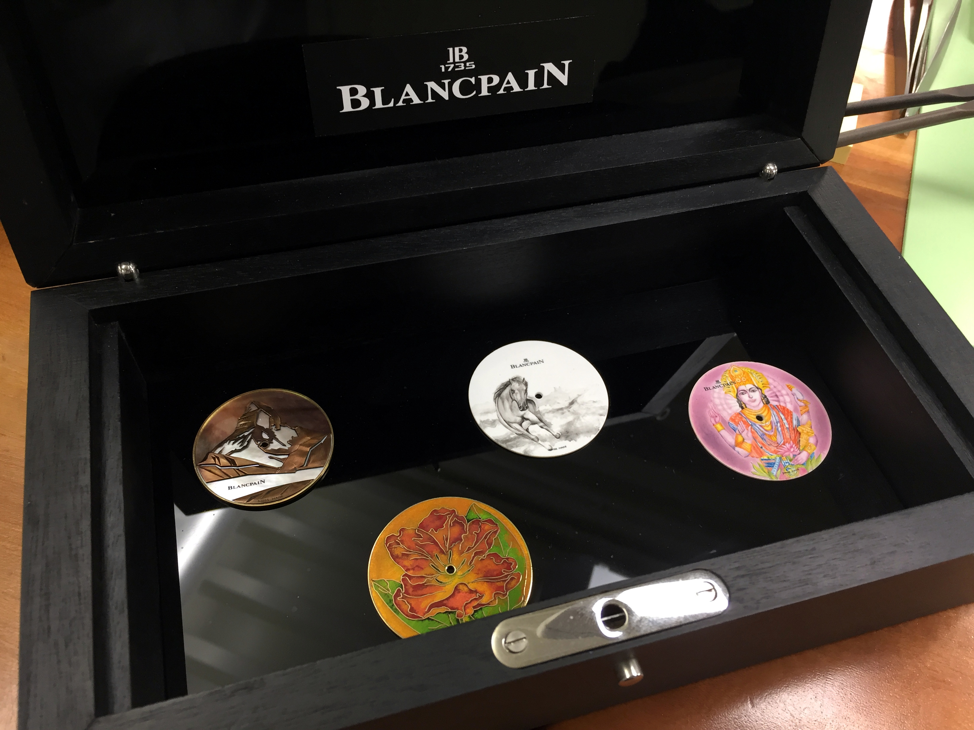 blancpain enamel watch dials