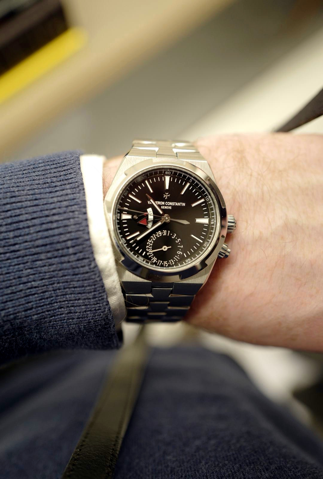 Vacheron Constantin Overseas wristshot - my watch photography highlight of the evening