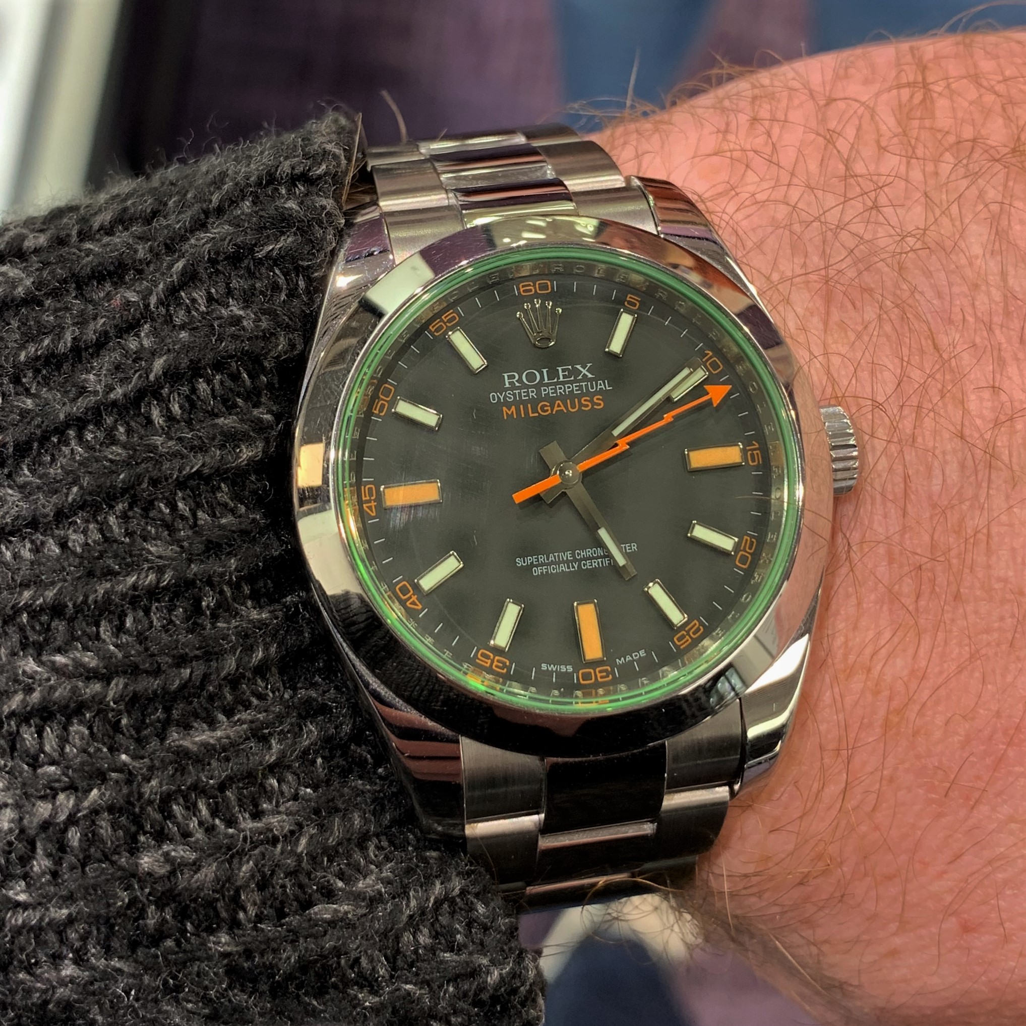 Rolex Milgauss 116400gv-0001