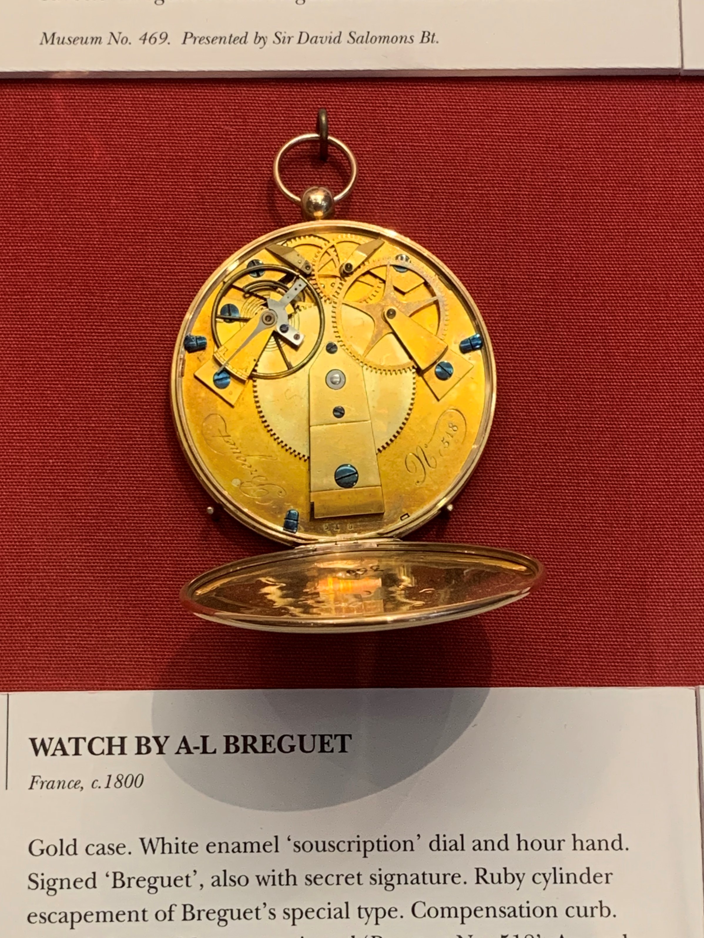 Breguet Souscription pocket watch