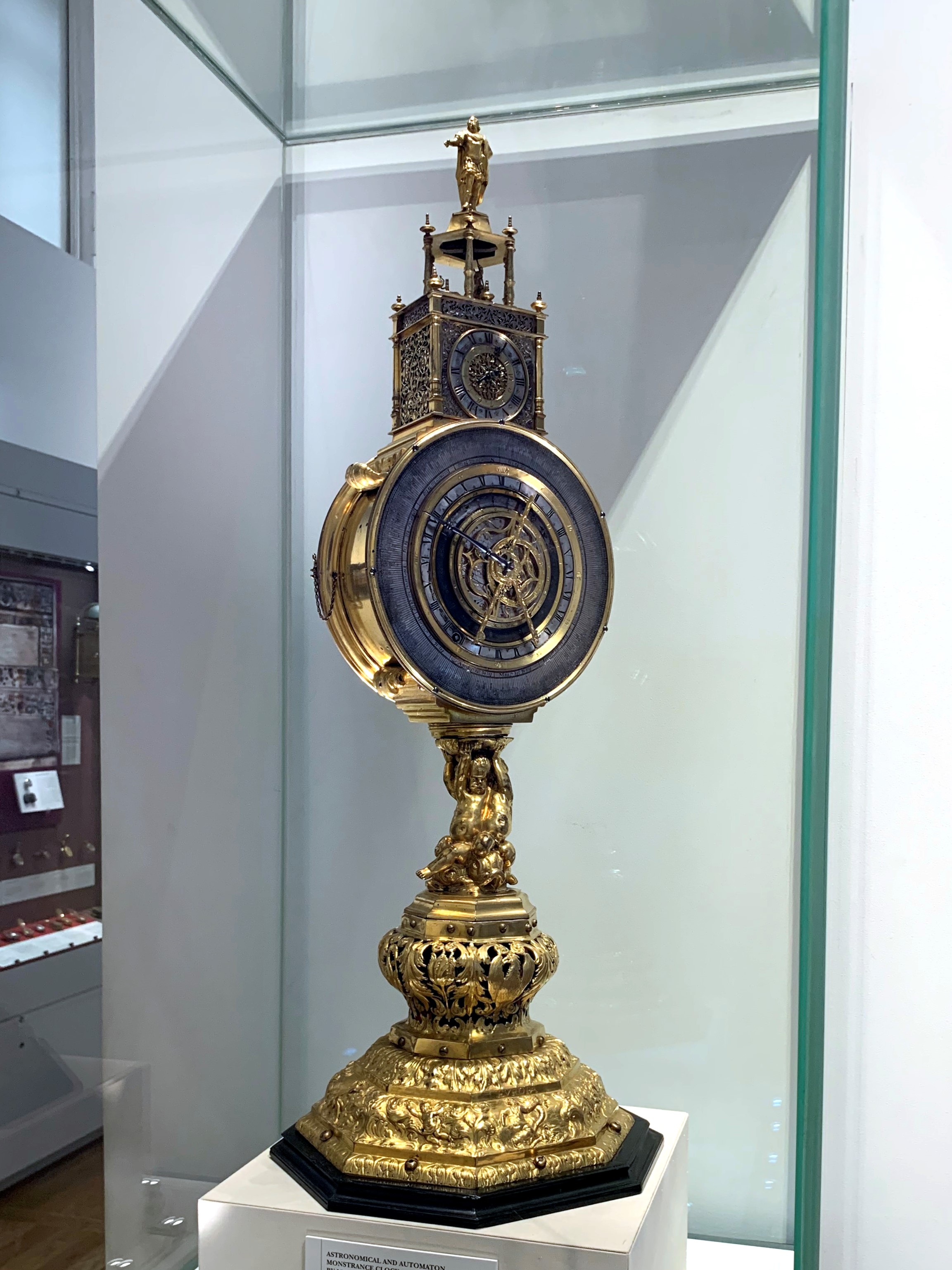 Astronomical and Automaton Monstrance Clock