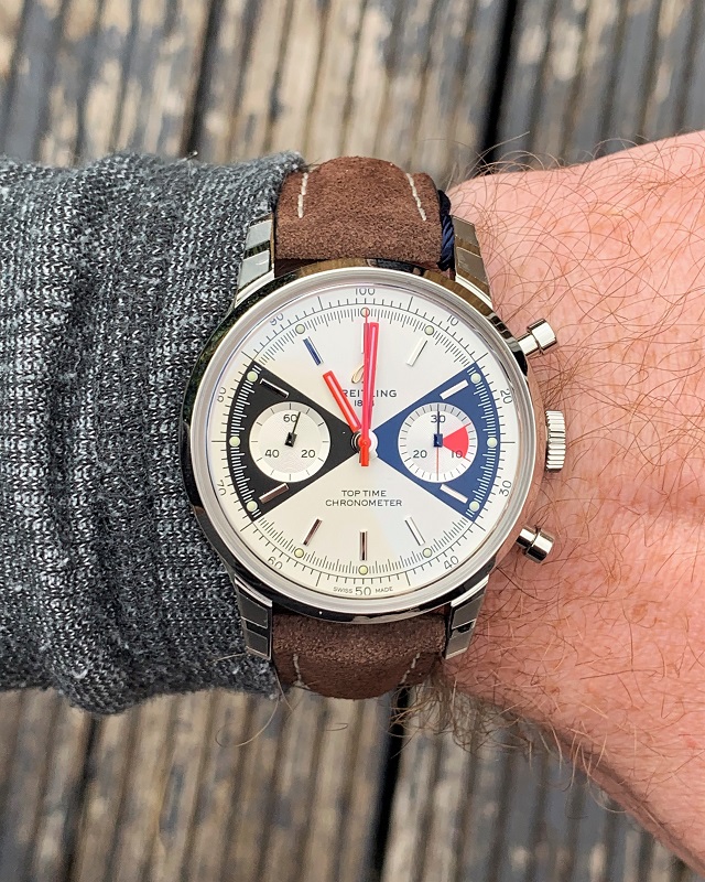breitling top time one of the first uses of blockchain technology in the luxury watch industry