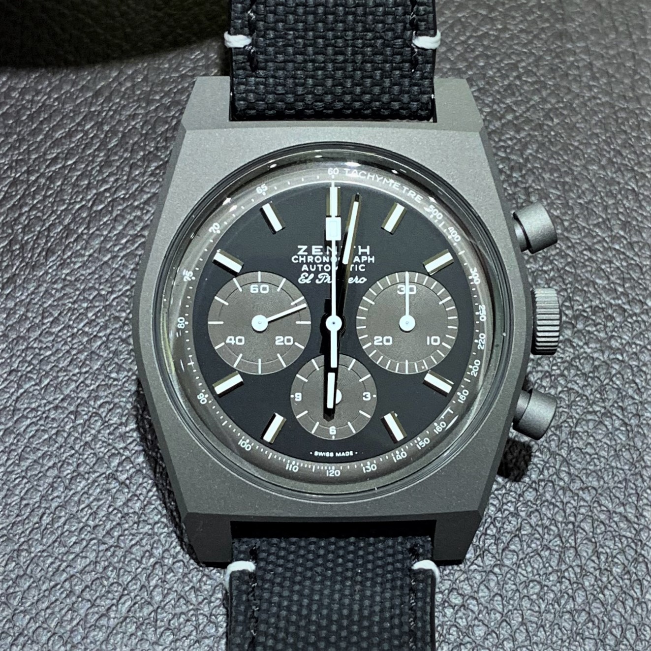 Zenith El Primero Revival Shadow dial