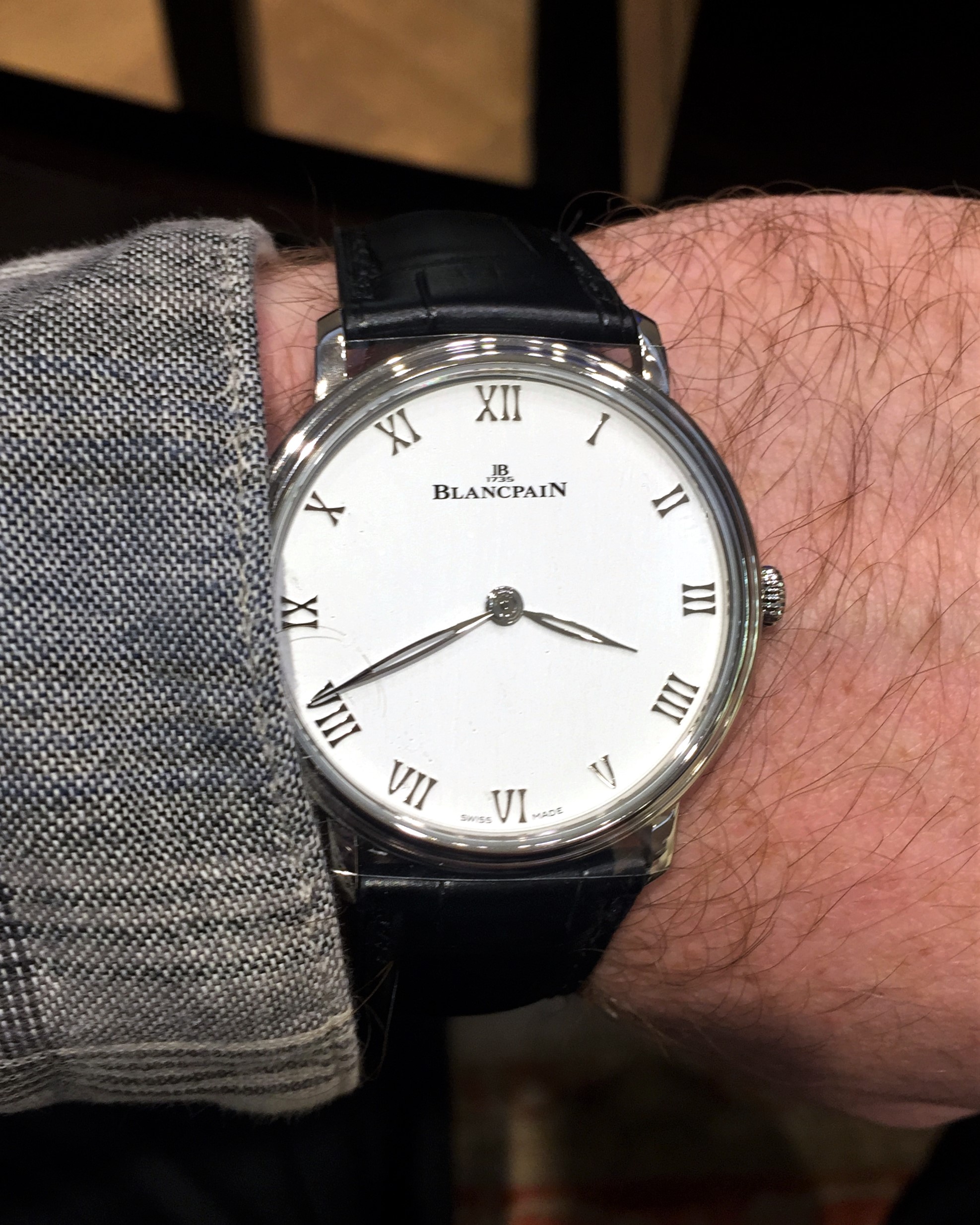 Ultraplate ultra-thin watch