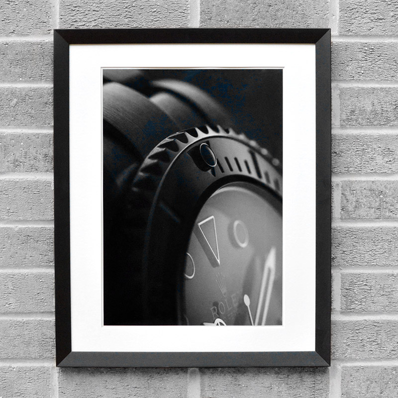 Rolex photography print