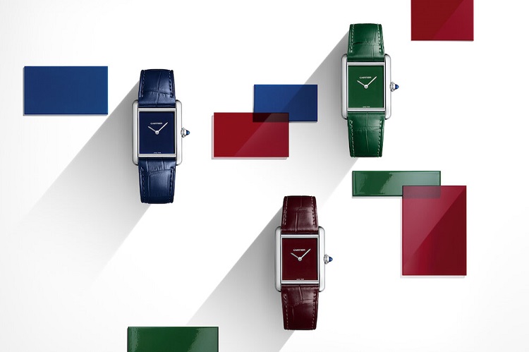 Cartier Tank Must monochrome dials for Watches and Wonders 2021