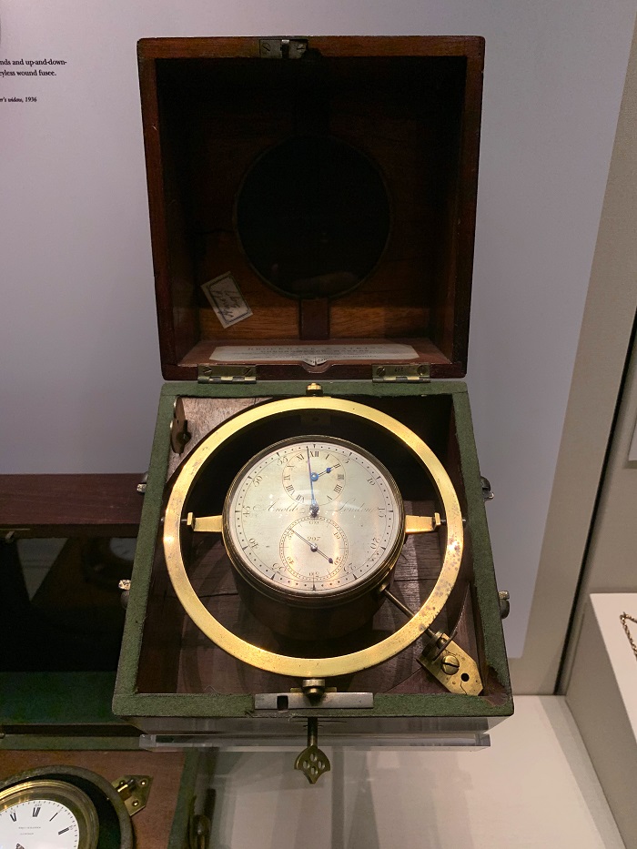 A Marine Chronometer by John Arnold’s Son, John Roger Arnold, from 1802