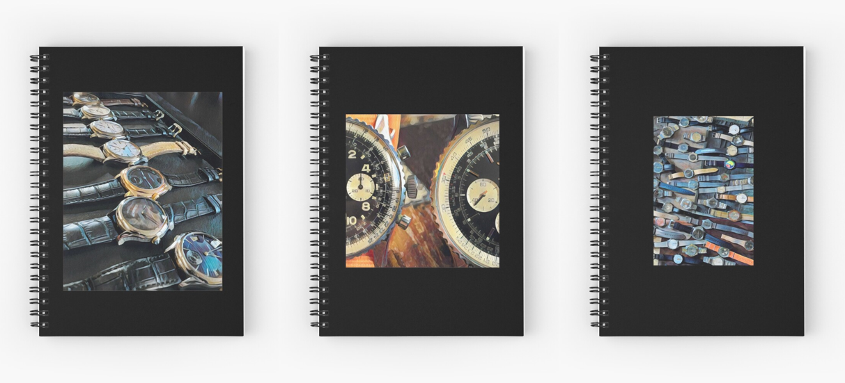 Redbubble collection journals
