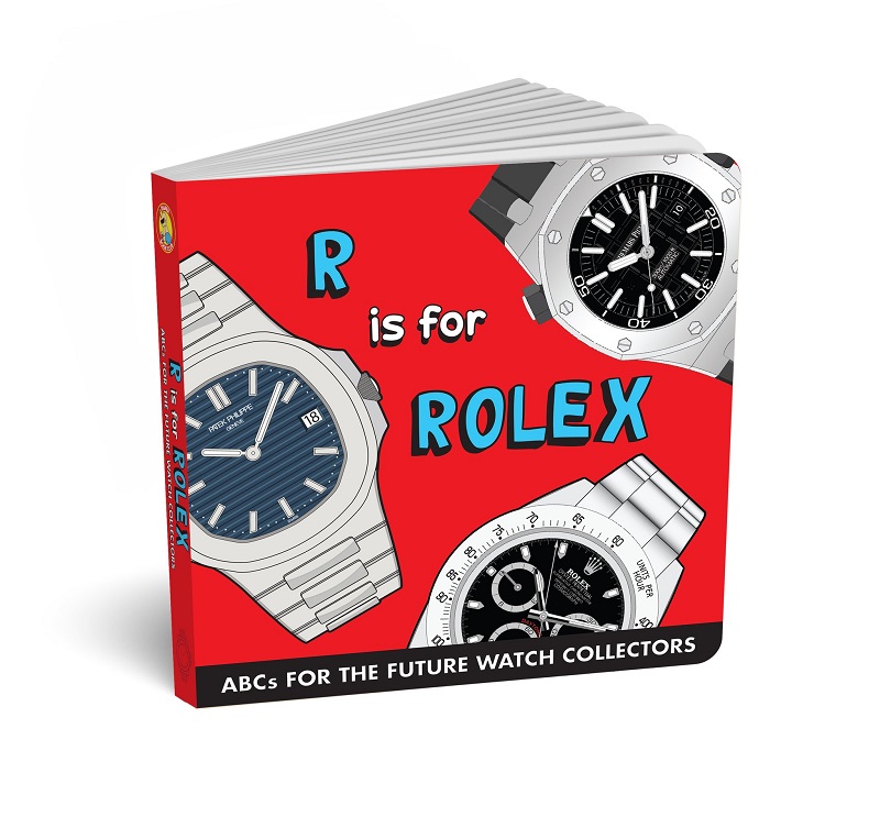 R is for Rolex by DiaperBookClub.com as featured in Watch Affinity watch enthusiasts gift guide