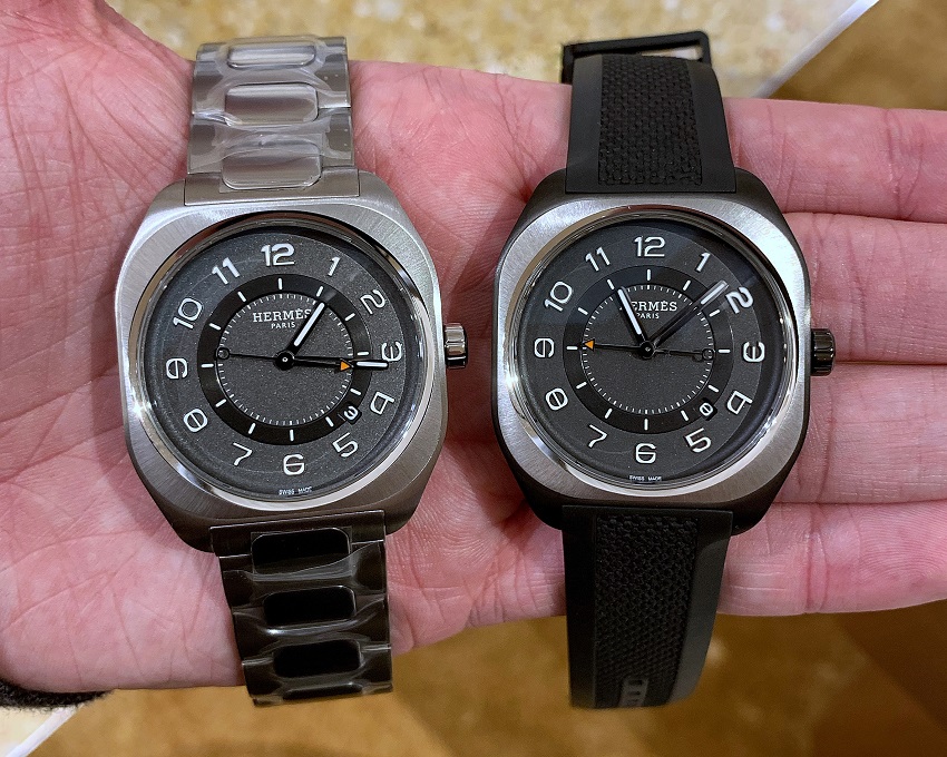 Hermes H08 Titanium and Titanium DLC