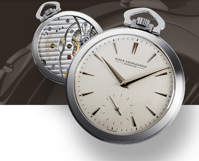 Laurent Ferrier’s Montre d’École pocket watch