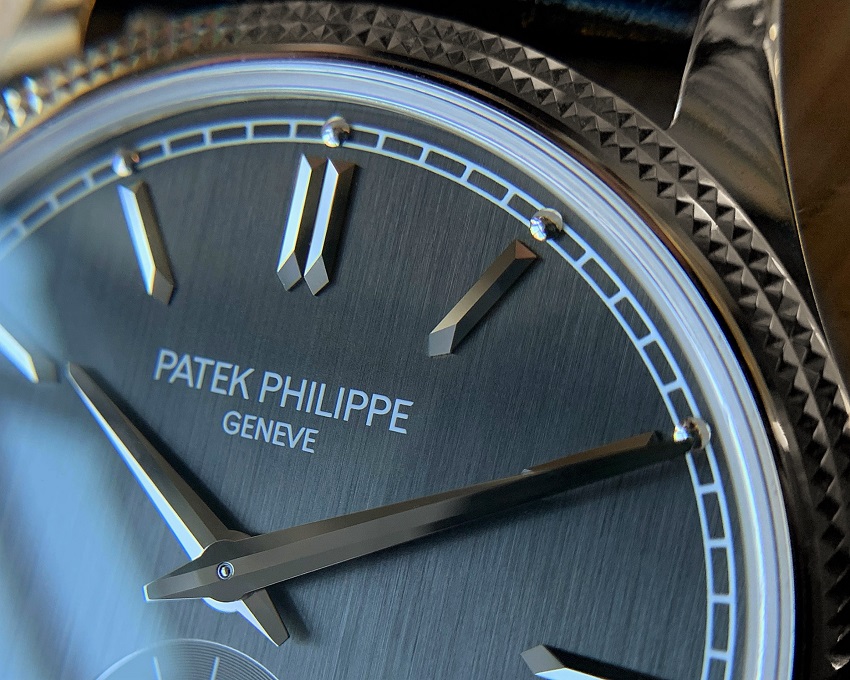 Patek Philippe Calatrava Clous de Paris hobnail bezel