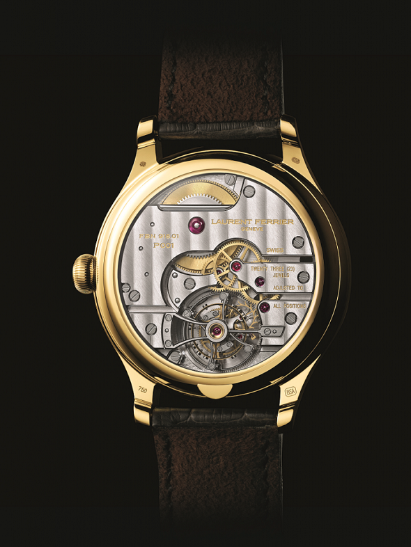 Laurent Ferrier Classic Tourbillon caseback