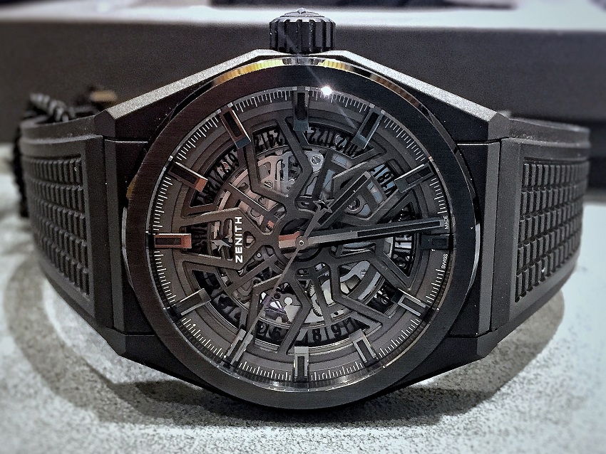 Zenith Defy Classic black ceramic - one of my favourite openworked dial watches