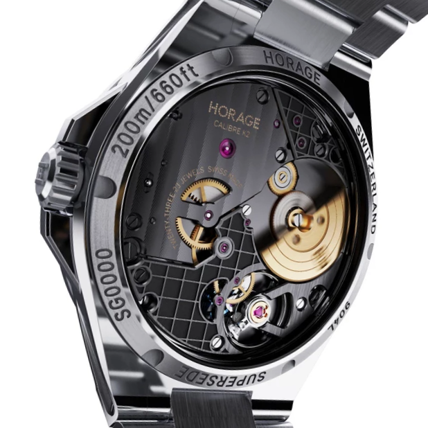 Horage K2 micro-rotor movement value for money in independent watchmaking