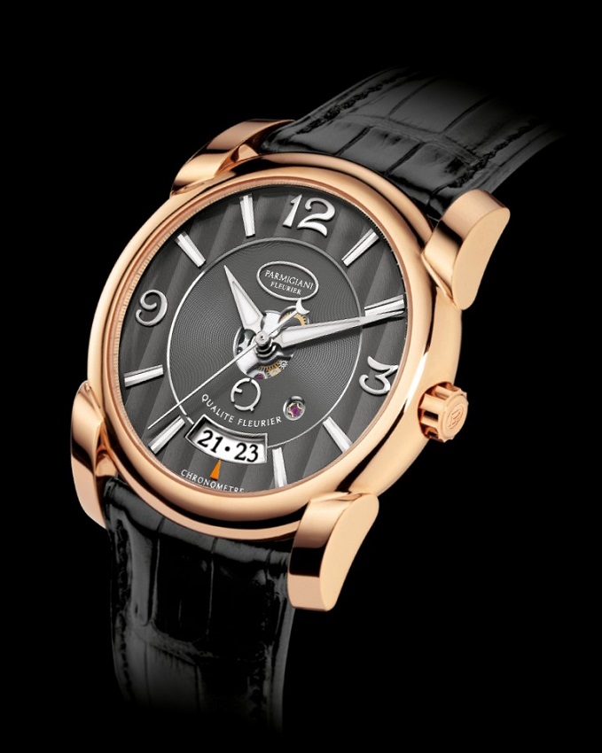 Parmigiani Tonda bearing the Fleurier Quality Foundation Certificate quality standard hallmark on the dial