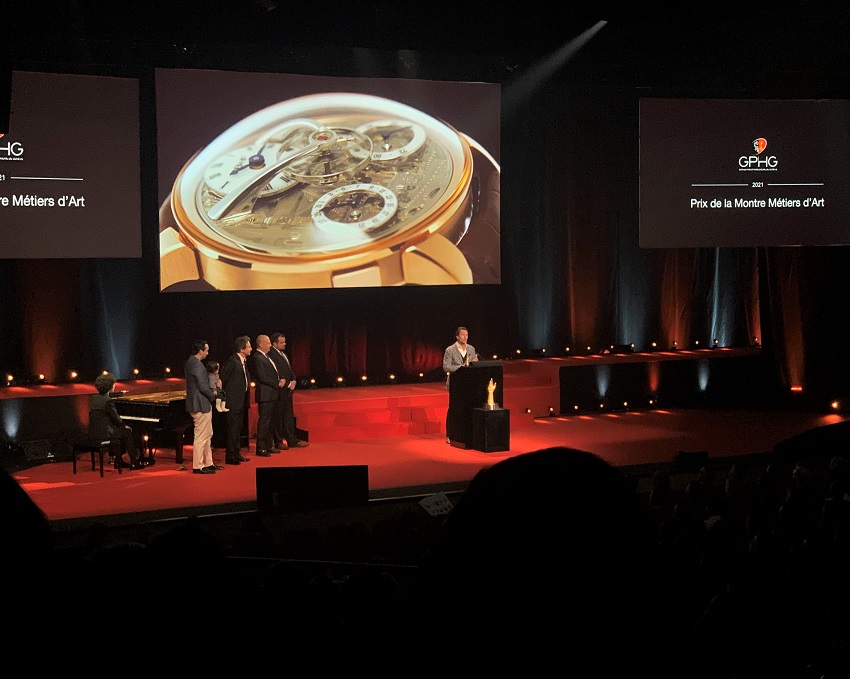 GPHG 2021 Metier d'Art Award - Max Busser MB&F