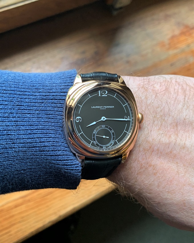 Laurent Ferrier wristshot