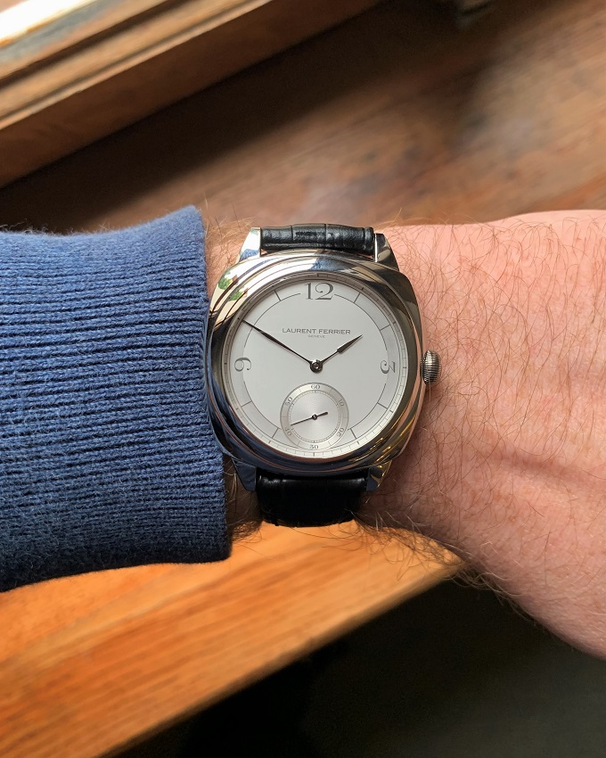 Laurent Ferrier wristshot