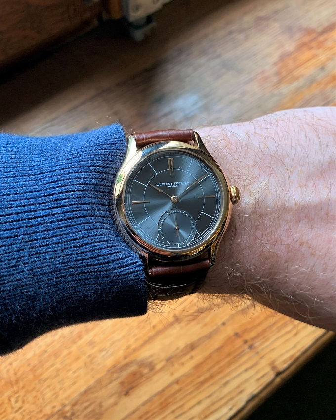 Laurent Ferrier wristshot