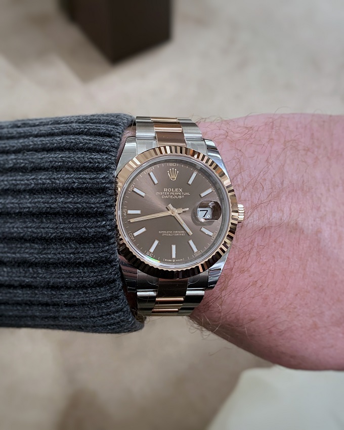 Rolex Datejust wristshot