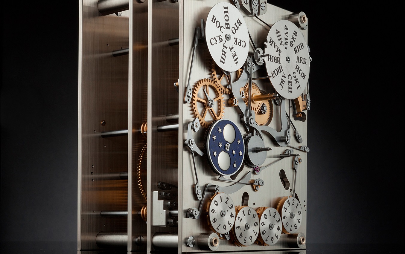 Independent watchmaking in Russia Master Clockmaker Konstantin Chaykin Northern Computus Clock