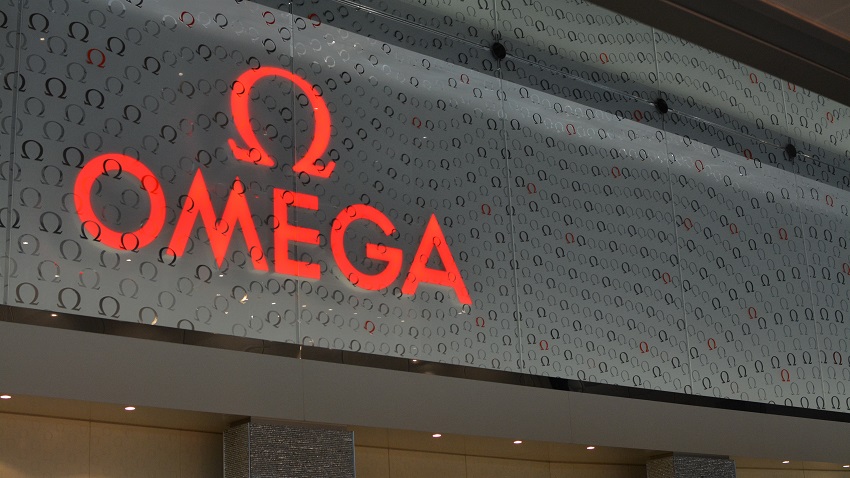 Omega watch brand logo