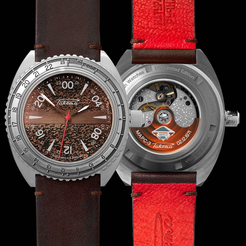 Raketa Mars 3 with The Limited Edition and Scottish Watches