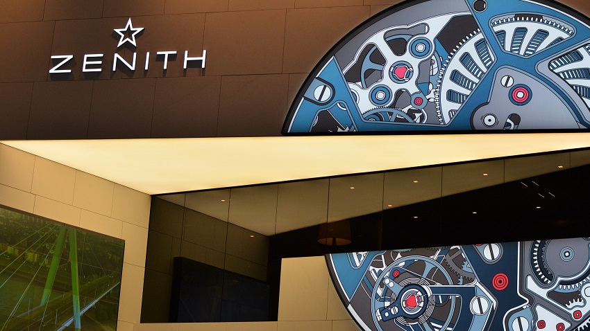 Zenith star - watch brand logos at Baselworld at 2018