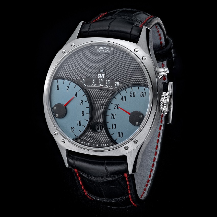 Anton Suhanov Racer Jumping Hour GMT independent watchmaking