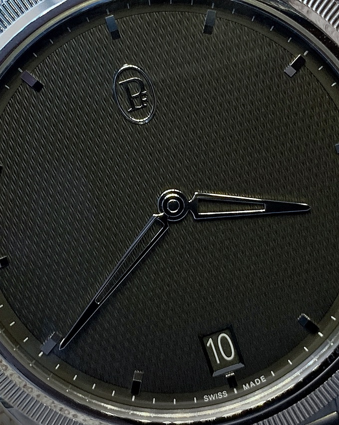 Parmigiani Fleurier Tonda PF micro rotor dial macro