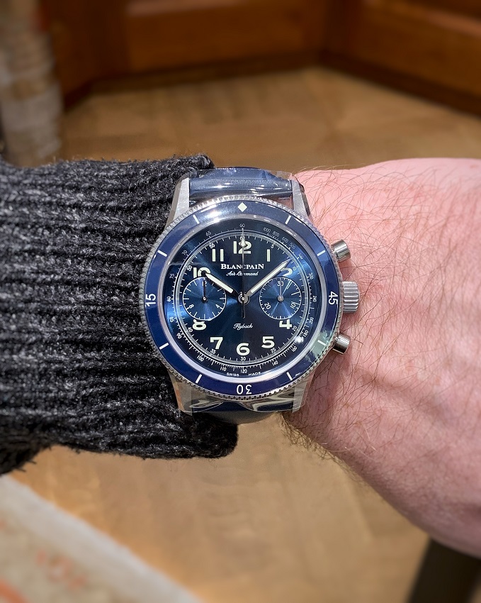 Blancpain Air Command titanium