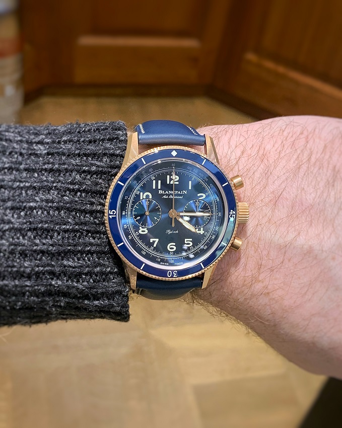 Blancpain Air Command gold