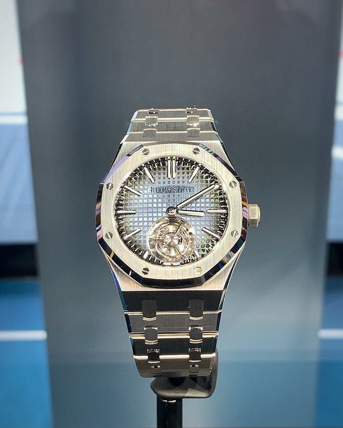 Modern watches - a Royal Oak 50th anniversary flying tourbillon