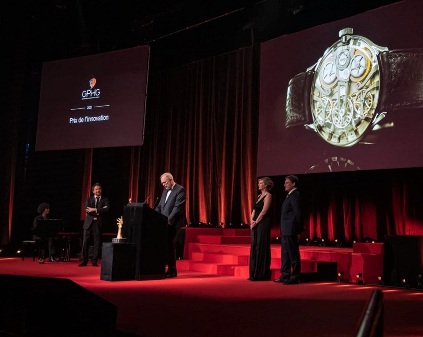 Bernhard Lederer GPHG Award for Central Impulse Chronometer