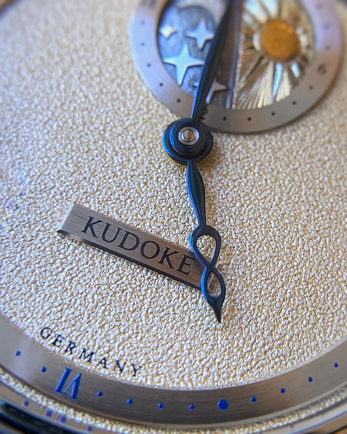 Kudoke 2 British Heritage dial and infinity hand