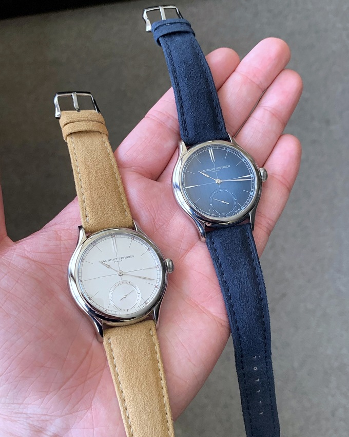 Laurent Ferrier Classic Origin Opaline and Blue