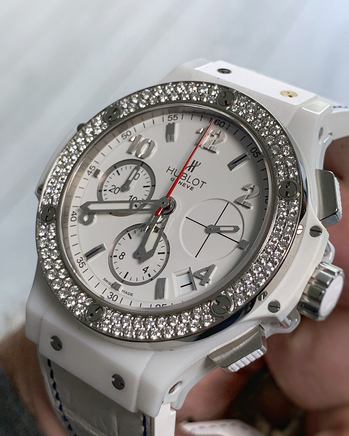 Hublot Big Bang Aspen with gem-set bezel