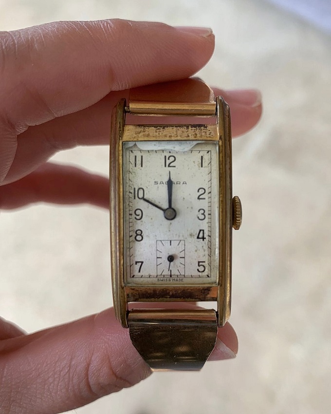 Vintage Sagara watch from 1930s - restoring an heirloom watch