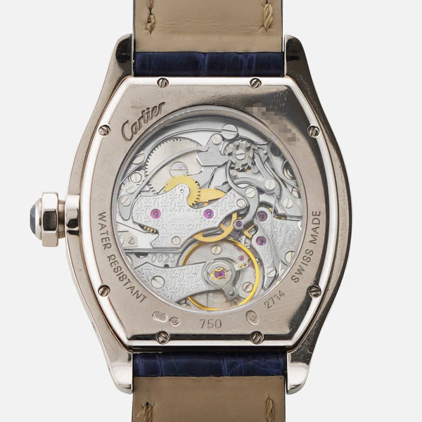 Cartier CPCP Tortue monopoussoir caseback - Subdial Watches