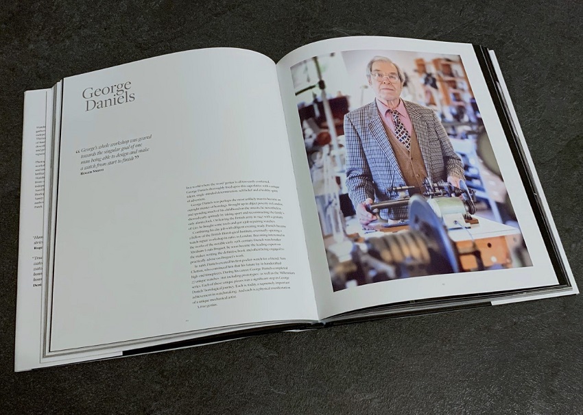 George Daniels profile in Watchmakers The Masters of Art Horology