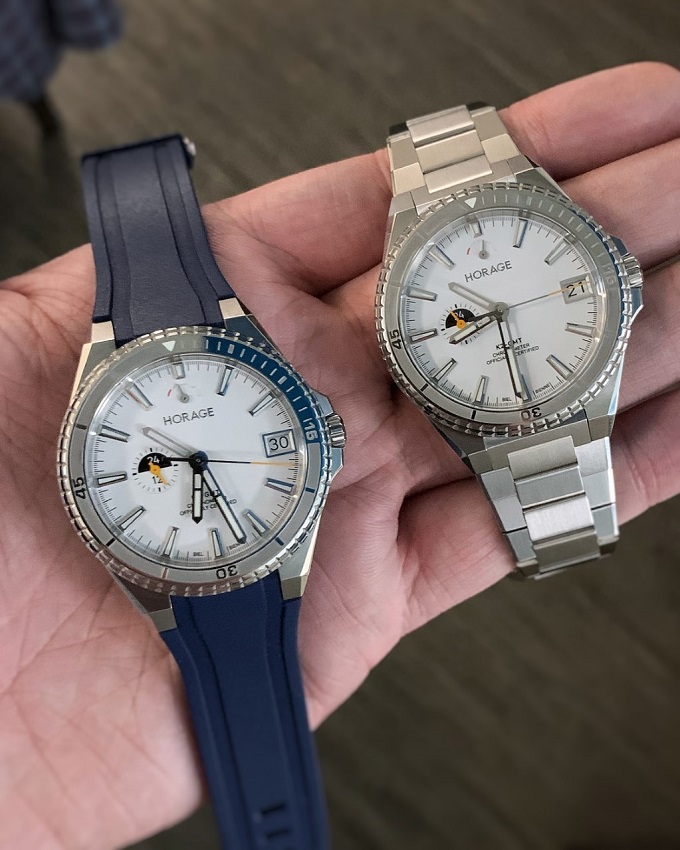 Horage Supersede bracelet and rubber strap