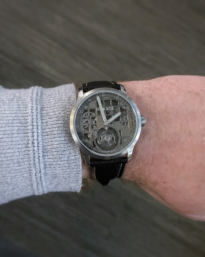 Horage Tourbillon 1 wristshot