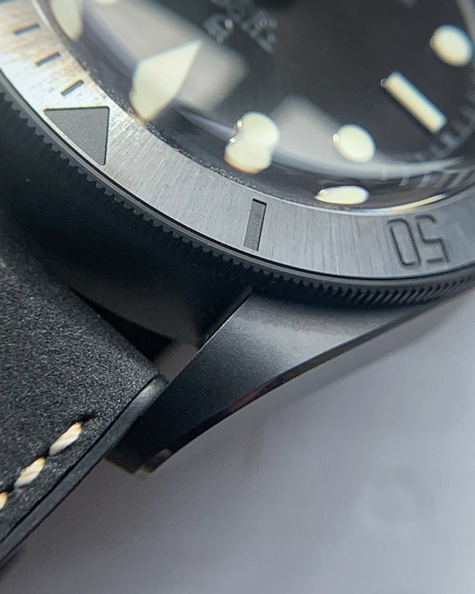 Tudor Black Bay Ceramic case lugs