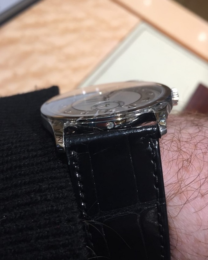 Patek Philippe Calatrava 5196P hidden diamond gem-setting in watches