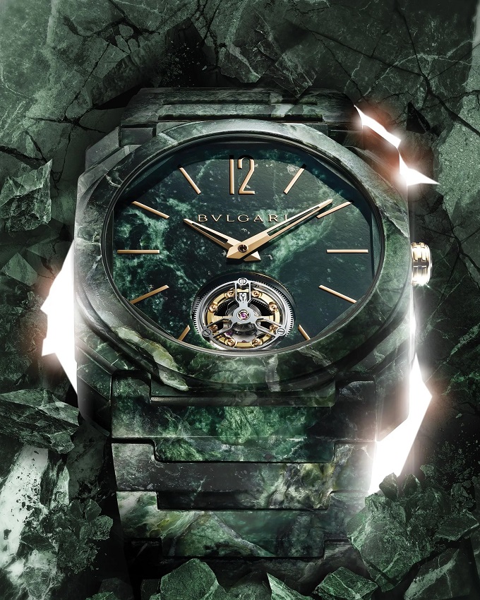 Bulgair Octo Finissimo OnlyWatch 2023 marble