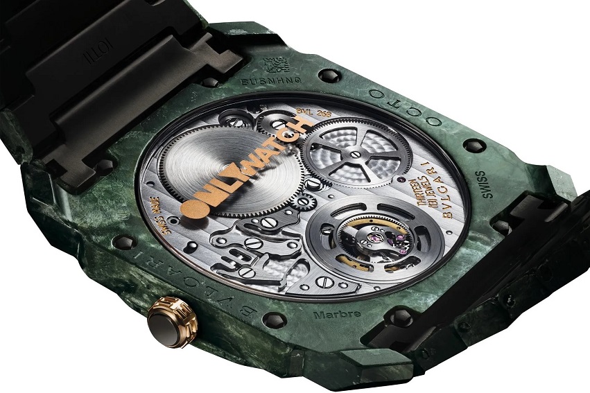Bulgair Octo Finissimo OnlyWatch 2023 caseback